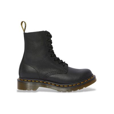 DR MARTENS pour femme. 13512006 Bottes en cuir 1460 noir (38), Plat, Lacets, Casuel - Publicité DR MARTENS pour femme. 13512006 Bottes en cuir 1460 noir (38), Plat, Lacets, Casuel - Publicité