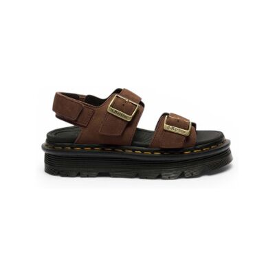 DR MARTENS pour femme. 42853200 Sandales en cuir Zebzag marron (38), 3 à 5 cm, Velcro, Casuel - Publicité DR MARTENS pour femme. 42853200 Sandales en cuir Zebzag marron (38), 3 à 5 cm, Velcro, Casuel - Publicité