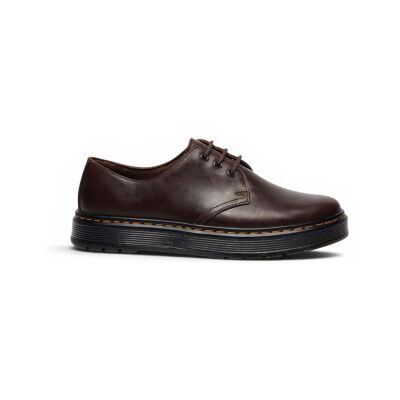 DR MARTENS pour homme. 41555201 Chaussures en cuir Brookline Lo marron foncé (46), Plat, Lacets, Casuel - Publicité DR MARTENS pour homme. 41555201 Chaussures en cuir Brookline Lo marron foncé (46), Plat, Lacets, Casuel - Publicité