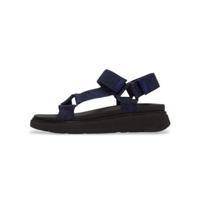 Fitflop pour femme. A2O-D71 Sandales Gen-FF Adjustable marine (39), Tissu, 1 à 3 cm, Velcro, Casuel - Publicité Fitflop pour femme. A2O-D71 Sandales Gen-FF Adjustable marine (39), Tissu, 1 à 3 cm, Velcro, Casuel - Publicité