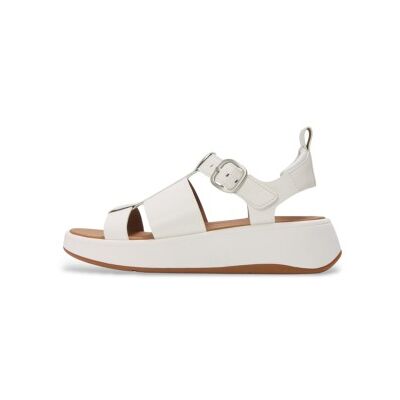 Fitflop pour femme. HV1-194 Sandales en cuir F-Mode Fisherman blanc (36), 3 à 5 cm, Boucle, Casuel - Publicité Fitflop pour femme. HV1-194 Sandales en cuir F-Mode Fisherman blanc (36), 3 à 5 cm, Boucle, Casuel - Publicité