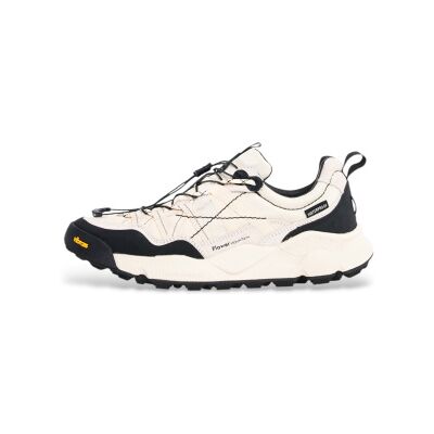 Flower Mountain unisex. 2018707 Baskets Iwano 2 noir, blanc (45), Tissu, Plat, Lacets, Casuel - Publicité Flower Mountain unisex. 2018707 Baskets Iwano 2 noir, blanc (45), Tissu, Plat, Lacets, Casuel - Publicité