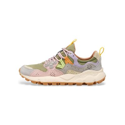 Flower Mountain pour femme. 2017817 Baskets Yamano 3 vertes (36), Plat, Cuir, Lacets, Casuel - Publicité Flower Mountain pour femme. 2017817 Baskets Yamano 3 vertes (36), Plat, Cuir, Lacets, Casuel - Publicité