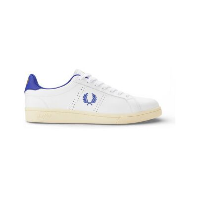 Fred Perry pour homme. B6312-183 Baskets en cuir B721 blanc (41), Plat, Lacets, Casuel - Publicité Fred Perry pour homme. B6312-183 Baskets en cuir B721 blanc (41), Plat, Lacets, Casuel - Publicité