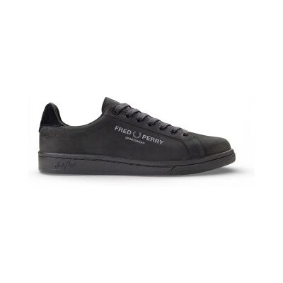 Fred Perry pour homme. B2301-220 Baskets en cuir B721 noir (41), Plat, Lacets, Casuel - Publicité Fred Perry pour homme. B2301-220 Baskets en cuir B721 noir (41), Plat, Lacets, Casuel - Publicité