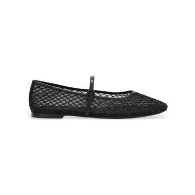 Furla pour femme. YL50ETO-BX4562 Ballerines Etoile noir (36), Tissu, Plat, Boucle, Casuel - Publicité Furla pour femme. YL50ETO-BX4562 Ballerines Etoile noir (36), Tissu, Plat, Boucle, Casuel - Publicité