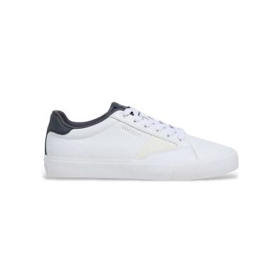 Hackett London pour homme. HMS200065 Blake Venture Leather Sneakers white (46), Cuir, Blanc, Plat, Lacets, Casuel - Publicité Hackett London pour homme. HMS200065 Blake Venture Leather Sneakers white (46), Cuir, Blanc, Plat, Lacets, Casuel - Publicité