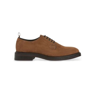 Hackett London pour homme. HMS200008 Chaussures en cuir marron Egmont Class (45), Plat, Lacets, Casuel, Fête, Classique - Publicité Hackett London pour homme. HMS200008 Chaussures en cuir marron Egmont Class (45), Plat, Lacets, Casuel, Fête, Classique - Publicité