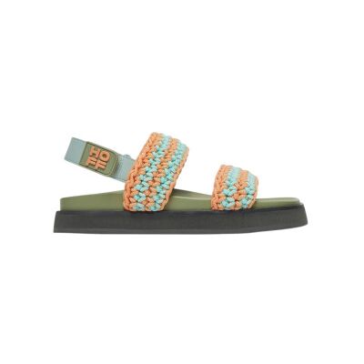 HOFF pour femme. 12547001 Sandales Galdana vertes (36), Plat, Velcro, Casuel - Publicité HOFF pour femme. 12547001 Sandales Galdana vertes (36), Plat, Velcro, Casuel - Publicité