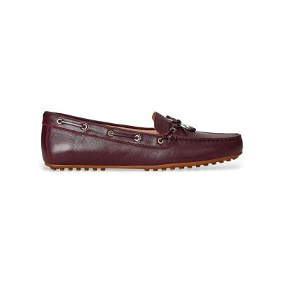 Lauren Ralph Lauren pour femme. 802967751008 Mocassins en mérinos marron (37), Cuir, Plat, Aucun, Casuel, Éco-cuir - Publicité Lauren Ralph Lauren pour femme. 802967751008 Mocassins en mérinos marron (37), Cuir, Plat, Aucun, Casuel, Éco-cuir - Publicité