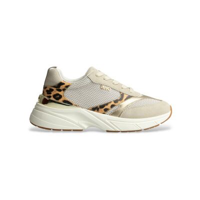 Liu Jo pour femme. BA6049PX884S3991 Baskets LJ09 animalprint (39), Plat, Lacets, Casuel, Imprimé animal - Publicité Liu Jo pour femme. BA6049PX884S3991 Baskets LJ09 animalprint (39), Plat, Lacets, Casuel, Imprimé animal - Publicité
