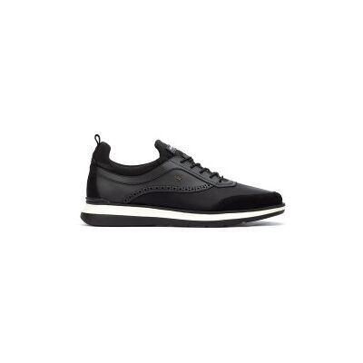 Martinelli pour homme. 1606-2733X Walden Leather Sneakers black (40), Noir, Tissu, Plat, Lacets, Casuel - Publicité Martinelli pour homme. 1606-2733X Walden Leather Sneakers black (40), Noir, Tissu, Plat, Lacets, Casuel - Publicité