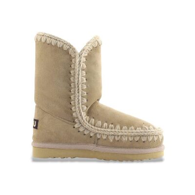 Mou pour femme. MU.FW101000A Bottines en cuir Eskimo 24 marron (36), Plat, Aucun, Casuel - Publicité Mou pour femme. MU.FW101000A Bottines en cuir Eskimo 24 marron (36), Plat, Aucun, Casuel - Publicité