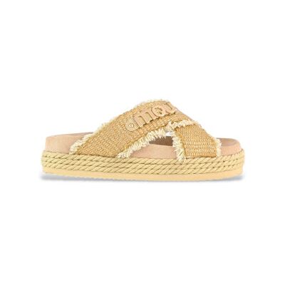 Mou pour femme. MU.SW451009K Sandales en raphia beige (38), 1 à 3 cm, Aucun, Casuel - Publicité Mou pour femme. MU.SW451009K Sandales en raphia beige (38), 1 à 3 cm, Aucun, Casuel - Publicité
