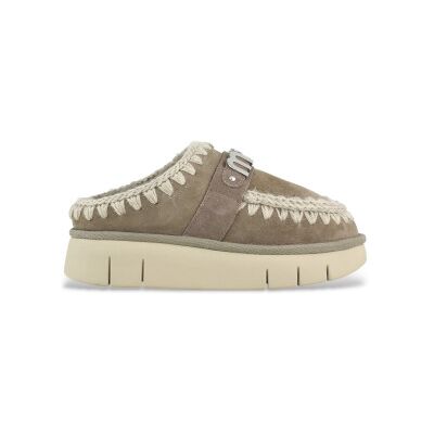 Mou pour femme. MU.FW531001A Sabots en cuir Bounce brun verdâtre (41), Marron, 3 à 5 cm, Aucun, Casuel - Publicité Mou pour femme. MU.FW531001A Sabots en cuir Bounce brun verdâtre (41), Marron, 3 à 5 cm, Aucun, Casuel - Publicité