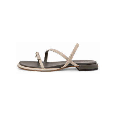 Neosens pour femme. 3315511XJ003_020 Sandales en cuir S3155 Valvin beige (41), Plat, Boucle, Casuel - Publicité Neosens pour femme. 3315511XJ003_020 Sandales en cuir S3155 Valvin beige (41), Plat, Boucle, Casuel - Publicité