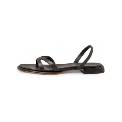 Neosens pour femme. 331561101003_001 Sandales en cuir S3156 Valvin noir (41), 1 à 3 cm, Aucun, Casuel - Publicité Neosens pour femme. 331561101003_001 Sandales en cuir S3156 Valvin noir (41), 1 à 3 cm, Aucun, Casuel - Publicité