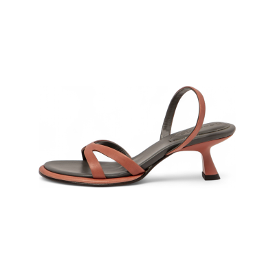 Neosens pour femme. 331681188003_006 Sandales en cuir S3168 Godello orange (37), 1 à 3 cm, Aucun, Casuel - Publicité Neosens pour femme. 331681188003_006 Sandales en cuir S3168 Godello orange (37), 1 à 3 cm, Aucun, Casuel - Publicité