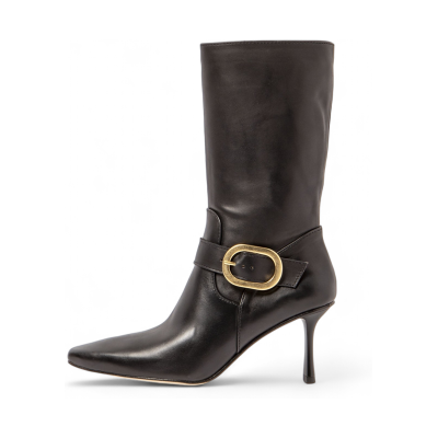 Neosens pour femme. 331971101003_001 Bottes en cuir S3197 noir (36), 8 à 10 cm, Fermeture éclair, Casuel - Publicité Neosens pour femme. 331971101003_001 Bottes en cuir S3197 noir (36), 8 à 10 cm, Fermeture éclair, Casuel - Publicité