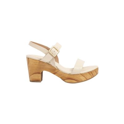 Neosens pour femme. 3327211ZZ003_020 Sandales en cuir S3272 beige - Hauteur du talon 8cm (36), 5 à 8 cm, Boucle, Casuel - Publicité Neosens pour femme. 3327211ZZ003_020 Sandales en cuir S3272 beige - Hauteur du talon 8cm (36), 5 à 8 cm, Boucle, Casuel - Publicité