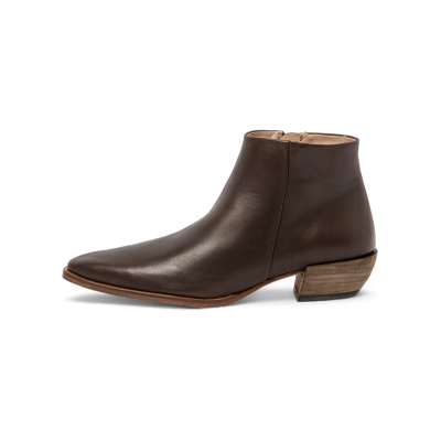 Neosens pour femme. 333521104003_012 Bottines en cuir marron S3352 (41), 3 à 5 cm, Fermeture éclair, Casuel - Publicité Neosens pour femme. 333521104003_012 Bottines en cuir marron S3352 (41), 3 à 5 cm, Fermeture éclair, Casuel - Publicité