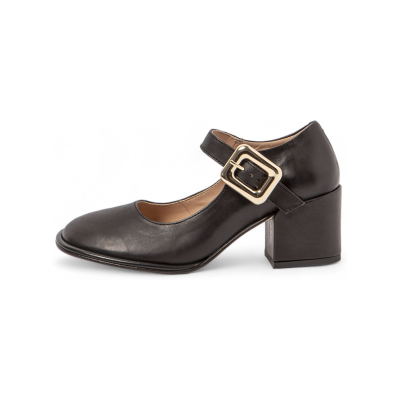 Neosens pour femme. 333731101003_001 Chaussures en cuir S3373 noir (37), 5 à 8 cm, Boucle, Casuel - Publicité Neosens pour femme. 333731101003_001 Chaussures en cuir S3373 noir (37), 5 à 8 cm, Boucle, Casuel - Publicité