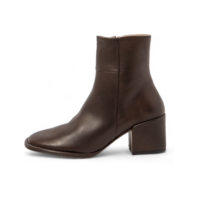 Neosens pour femme. 333741112003_012 Bottines en cuir marron S3374 (38), 5 à 8 cm, Fermeture éclair, Casuel - Publicité Neosens pour femme. 333741112003_012 Bottines en cuir marron S3374 (38), 5 à 8 cm, Fermeture éclair, Casuel - Publicité