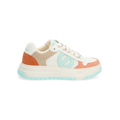 NO NAME pour femme. SNASSME Baskets en cuir Snassme multicolores (41), Plat, Lacets, Casuel - Publicité NO NAME pour femme. SNASSME Baskets en cuir Snassme multicolores (41), Plat, Lacets, Casuel - Publicité