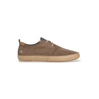 Pepe Jeans pour homme. PMS100007 Espadrilles beiges Port Casual (46), Tissu, Plat, Lacets, Casuel - Publicité Pepe Jeans pour homme. PMS100007 Espadrilles beiges Port Casual (46), Tissu, Plat, Lacets, Casuel - Publicité