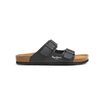 Pepe Jeans pour femme. PLS90638 Oban Claic 2 Anatomical Sandals noir (40), Plat, Aucun, Casuel - Publicité Pepe Jeans pour femme. PLS90638 Oban Claic 2 Anatomical Sandals noir (40), Plat, Aucun, Casuel - Publicité