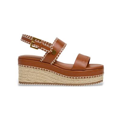 Pepe Jeans pour femme. PLS900005 Sandales Billie Log marron (36), 3 à 5 cm, Boucle, Casuel - Publicité Pepe Jeans pour femme. PLS900005 Sandales Billie Log marron (36), 3 à 5 cm, Boucle, Casuel - Publicité