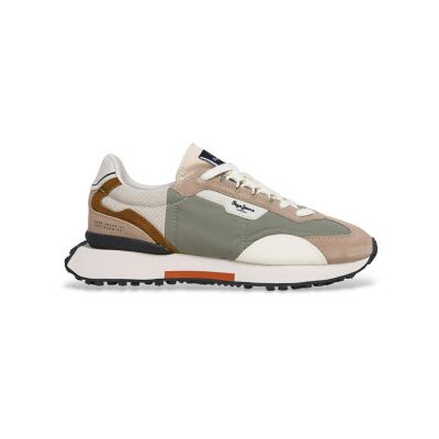 Pepe Jeans pour homme. PMS600023 Trainers Archer Block beige (41), Tissu, Plat, Lacets, Casuel - Publicité Pepe Jeans pour homme. PMS600023 Trainers Archer Block beige (41), Tissu, Plat, Lacets, Casuel - Publicité