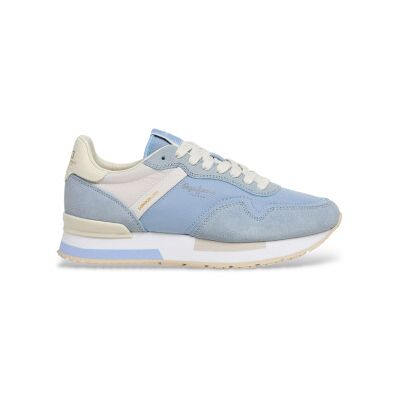 Pepe Jeans pour femme. PLS400033 Chaussures Hailon Basic bleu (39), Plat, Lacets, Casuel - Publicité Pepe Jeans pour femme. PLS400033 Chaussures Hailon Basic bleu (39), Plat, Lacets, Casuel - Publicité
