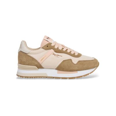 Pepe Jeans pour femme. PLS400033 Chaussures Hailon Basic marron (38), Plat, Lacets, Casuel - Publicité Pepe Jeans pour femme. PLS400033 Chaussures Hailon Basic marron (38), Plat, Lacets, Casuel - Publicité