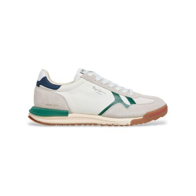 Pepe Jeans pour homme. PMS600025 Baskets multicolores Marvin College (41), Tissu, Plat, Lacets, Casuel - Publicité Pepe Jeans pour homme. PMS600025 Baskets multicolores Marvin College (41), Tissu, Plat, Lacets, Casuel - Publicité