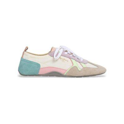 Pepe Jeans pour femme. PLS600058 Trainers Noa Sporty multicoloured (37), Plat, Lacets, Casuel, Multicolore - Publicité Pepe Jeans pour femme. PLS600058 Trainers Noa Sporty multicoloured (37), Plat, Lacets, Casuel, Multicolore - Publicité