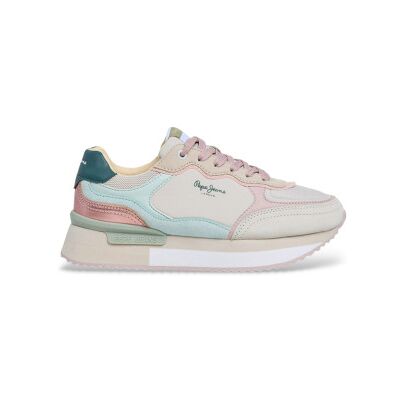 Pepe Jeans pour femme. PLS600041 Chaussures Rusper Racer multicolores (38), Plat, Lacets, Casuel - Publicité Pepe Jeans pour femme. PLS600041 Chaussures Rusper Racer multicolores (38), Plat, Lacets, Casuel - Publicité