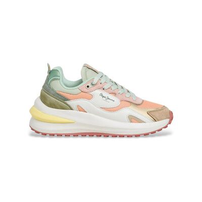 Pepe Jeans pour femme. PLS600045 Baskets multicolores Winslow Young (38), Plat, Lacets, Casuel - Publicité Pepe Jeans pour femme. PLS600045 Baskets multicolores Winslow Young (38), Plat, Lacets, Casuel - Publicité