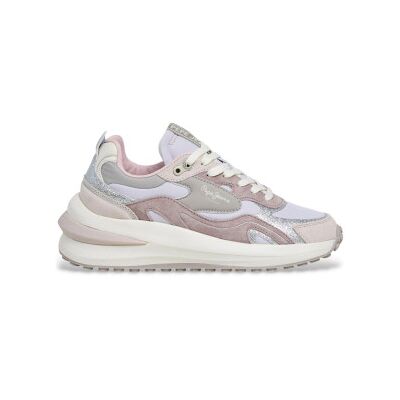 Pepe Jeans pour femme. PLS600044 Baskets multicolores Winslowlit (36), Plat, Lacets, Casuel, Violet - Publicité Pepe Jeans pour femme. PLS600044 Baskets multicolores Winslowlit (36), Plat, Lacets, Casuel, Violet - Publicité