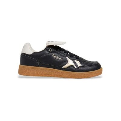 Pepe Jeans pour femme/filles. PBS000006 Baskets Ball Equip noir (32), Plat, Lacets, Casuel, mode enfantine - Publicité Pepe Jeans pour femme/filles. PBS000006 Baskets Ball Equip noir (32), Plat, Lacets, Casuel, mode enfantine - Publicité