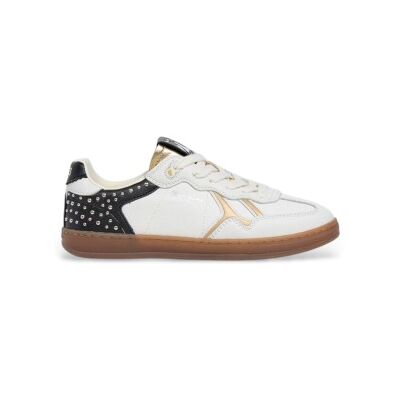 Pepe Jeans pour femme. PLS000024 Ball Log Leather Sneakers white (36), Cuir, Blanc, Plat, Lacets, Casuel - Publicité Pepe Jeans pour femme. PLS000024 Ball Log Leather Sneakers white (36), Cuir, Blanc, Plat, Lacets, Casuel - Publicité