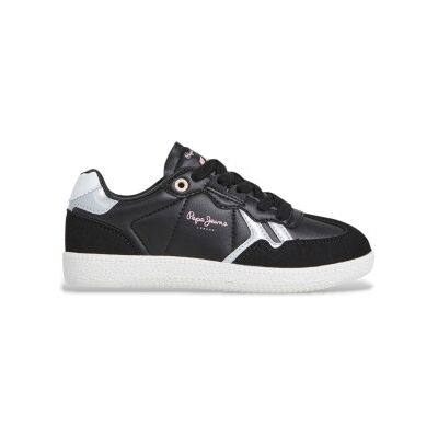 Pepe Jeans pour femme/filles. PGS000002 Trainers Ball Night black (35), Noir, Plat, Lacets, Casuel, mode enfantine - Publicité Pepe Jeans pour femme/filles. PGS000002 Trainers Ball Night black (35), Noir, Plat, Lacets, Casuel, mode enfantine - Publicité