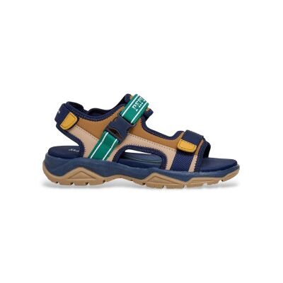 Pepe Jeans unisex pour enfant. PBS900001 Sandales Maven One navy (34), Plat, Velcro, Casuel, Marine, mode enfantine - Publicité Pepe Jeans unisex pour enfant. PBS900001 Sandales Maven One navy (34), Plat, Velcro, Casuel, Marine, mode enfantine - Publicité