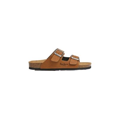 Pepe Jeans pour femme. PLS90637 Oban Claic 1 sandales brunes (41), Marron, Plat, Aucun, Casuel - Publicité Pepe Jeans pour femme. PLS90637 Oban Claic 1 sandales brunes (41), Marron, Plat, Aucun, Casuel - Publicité
