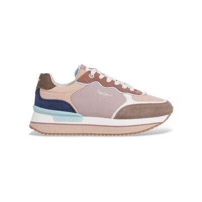 Pepe Jeans pour femme. PLS600006 Pantoufles Rusper Combi marron (39), 3 à 5 cm, Lacets, Casuel - Publicité Pepe Jeans pour femme. PLS600006 Pantoufles Rusper Combi marron (39), 3 à 5 cm, Lacets, Casuel - Publicité