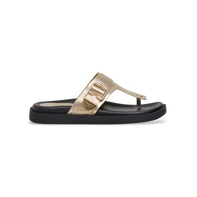 Pepe Jeans pour femme. PLS900023 Sandales Sade Urban gold (36), Doré, Plat, Aucun, Casuel - Publicité Pepe Jeans pour femme. PLS900023 Sandales Sade Urban gold (36), Doré, Plat, Aucun, Casuel - Publicité
