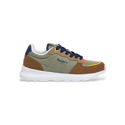 Pepe Jeans pour garçon. PBS400009 Trainers Teagan Bass green (38), Plat, Lacets, Casuel, Vert, mode enfantine - Publicité Pepe Jeans pour garçon. PBS400009 Trainers Teagan Bass green (38), Plat, Lacets, Casuel, Vert, mode enfantine - Publicité