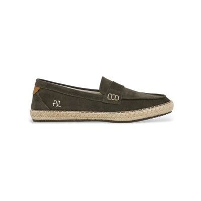 Pepe Jeans pour homme. PMS10337 Mocassins en cuir vert Tourist Coast (45), Plat, Aucun, Casuel - Publicité Pepe Jeans pour homme. PMS10337 Mocassins en cuir vert Tourist Coast (45), Plat, Aucun, Casuel - Publicité