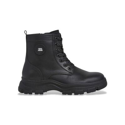 Pepe Jeans pour garçon. PBS500002 Bottines Track Night (37), Noir, Plat, Fermeture éclair, Casuel, mode enfantine - Publicité Pepe Jeans pour garçon. PBS500002 Bottines Track Night (37), Noir, Plat, Fermeture éclair, Casuel, mode enfantine - Publicité