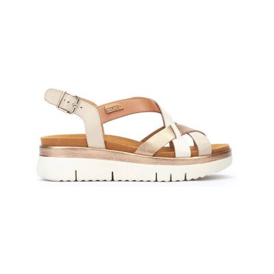 Pikolinos pour femme. W4N-0650C1 Sandales en cuir Palma multicolore -Calage de 4,5 cm de hauteur (40), 3 à 5 cm, Boucle, Casuel - Publicité Pikolinos pour femme. W4N-0650C1 Sandales en cuir Palma multicolore -Calage de 4,5 cm de hauteur (40), 3 à 5 cm, Boucle, Casuel - Publicité